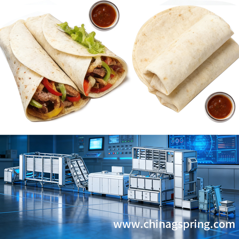 Super tortilla automatic production line JKBP-1200