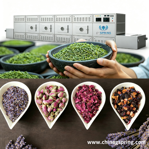 Why Choose Microwave Drying for Tea?