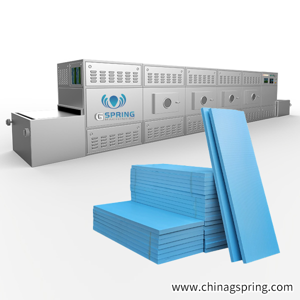 PLC control construction material industrial microwave dryer for plasterboard‌