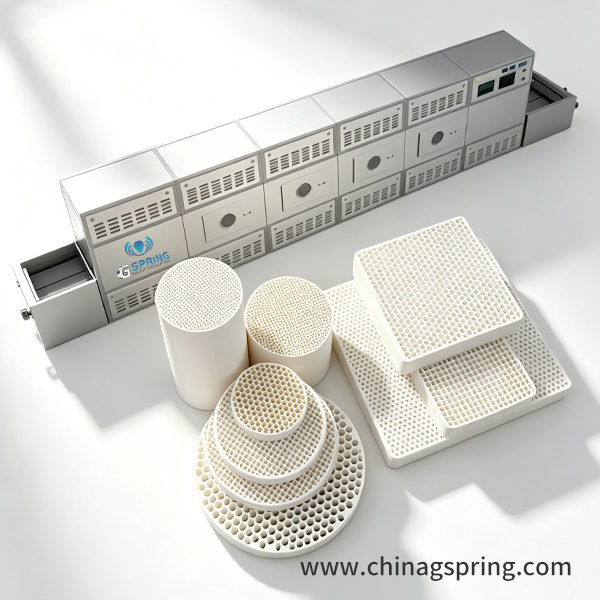 Industrial Microwave Dryer for Ceramics Large Capacity Production | Continuous Microwave Drying Equipment for Ceramic Factory