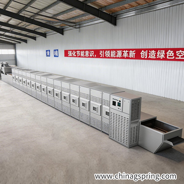 Factory Price Industrial Microwave Drying Machine for Large Capacity Continuous Production Export Use