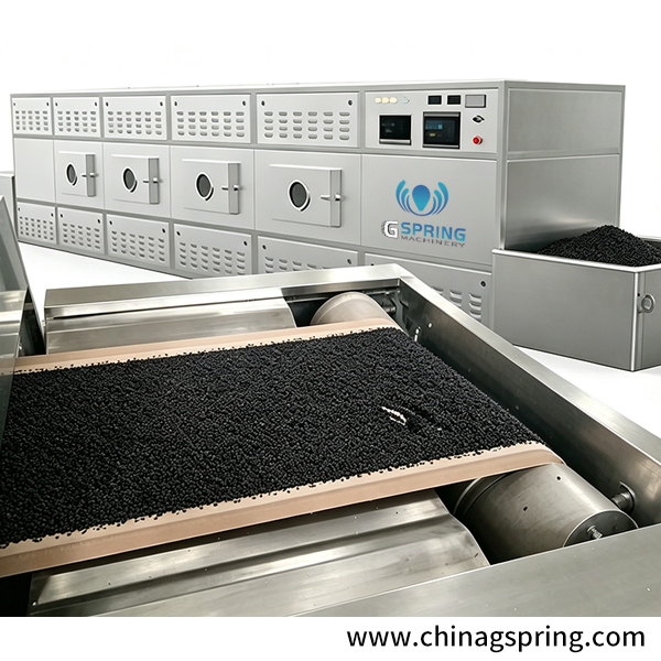 Chemical Moisture Removal Machine Industrial Microwave Dryer for Powder and Granule Processing