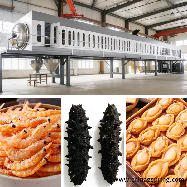 Large Capacity Microwave Vacuum Dryer for Heat Sensitive Materials Industrial Low Temperature Drying Equipment
