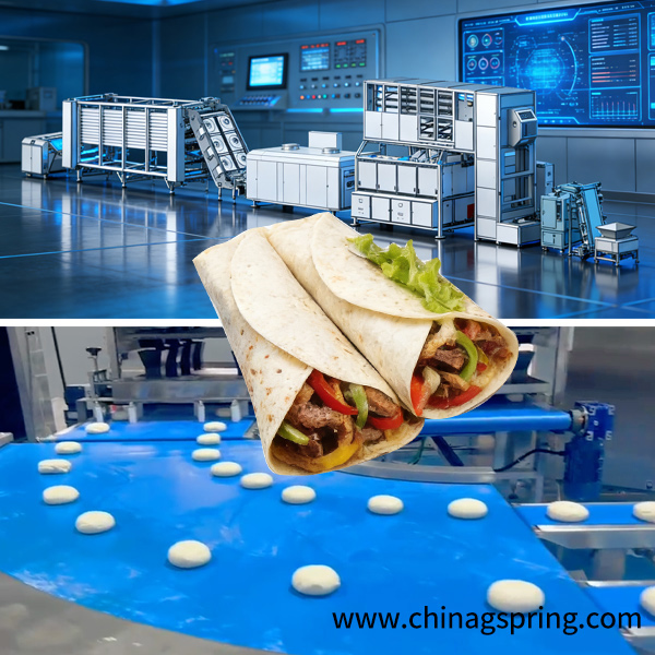 New Design Automatic Tortilla Maker Machine Industrial Tortilla Production Equipment