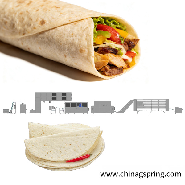 High Quality Automatic Tortilla Production Line Industrial Corn Wheat Tortilla Making Equipment