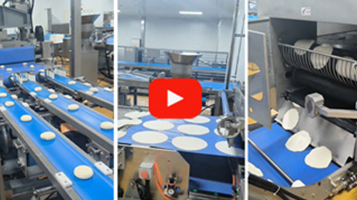 Large Capacity 9000pcs/h tortilla wrap maing machine