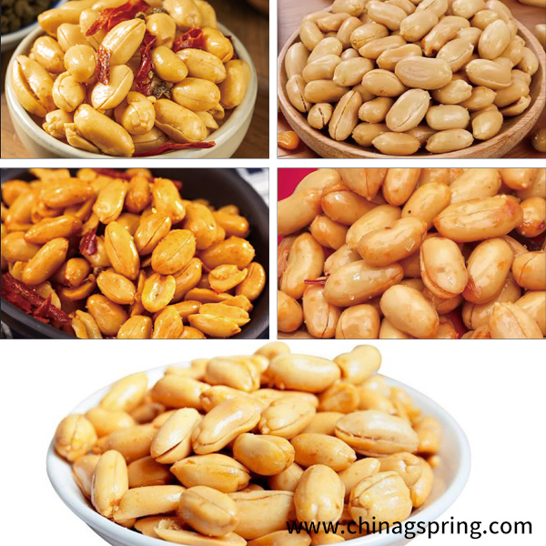 Automatic Stainless Steel Salted Peanut Production Line for Commercial Snack Manufacturing