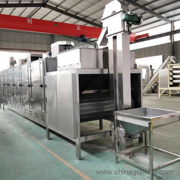 High Efficiency Peanut Roasting Machine | Industrial Electric Gas Nut Roaster for Peanut Processing Line